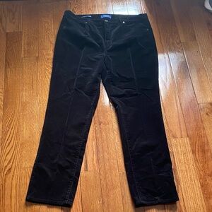 Talbots women Corduroy Pants in Black